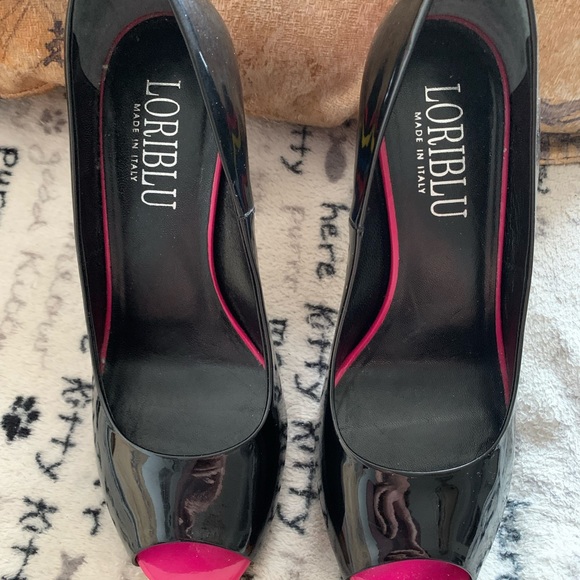 Loriblu made in Italy woman’s patent leather 🤩 pumps size 36.5 - Picture 11 of 16